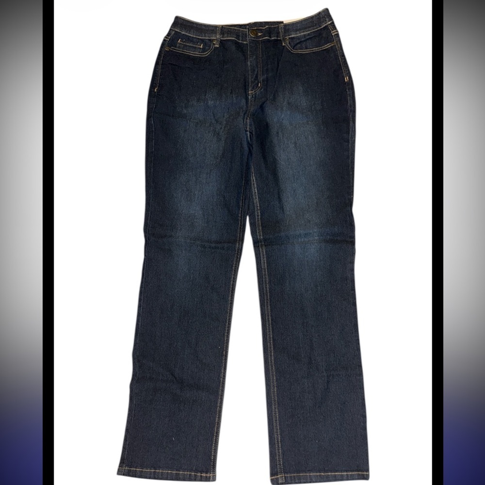 Coldwater Creek Dark Blue Boot Cut Jeans